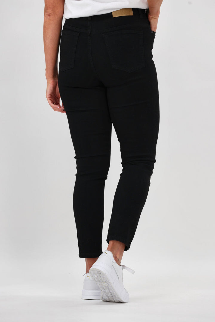 Silent Theory Vice High Skinny Jean Jet Black