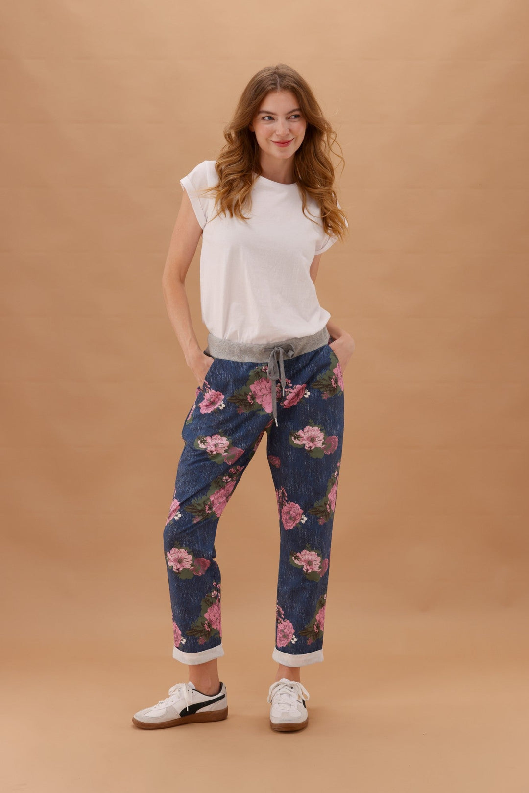 Sunday Boho Bailey Pant Dark Blue Wash