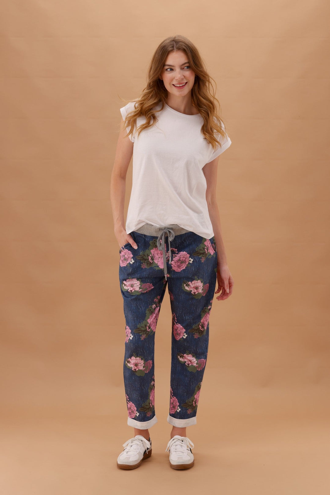 Sunday Boho Bailey Pant Dark Blue Wash