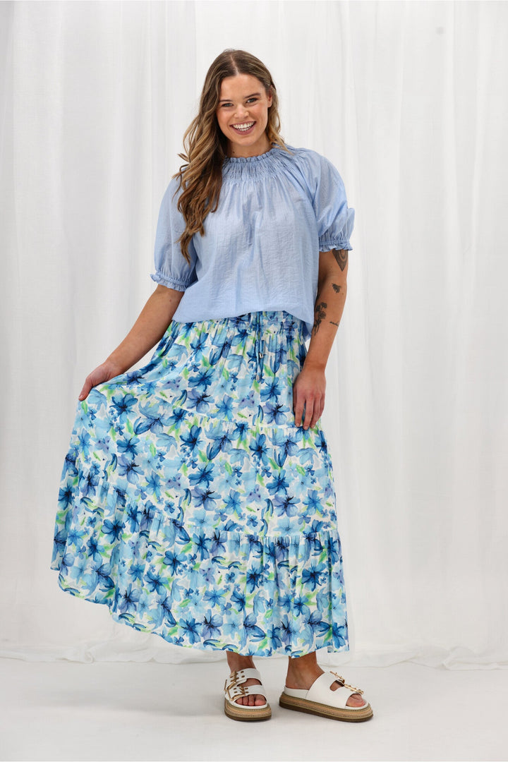 Sunday Boho Bella Skirt Blue