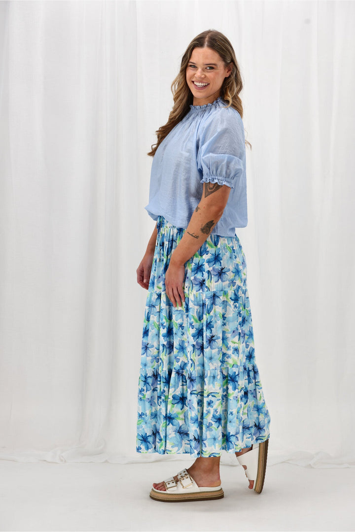 Sunday Boho Bella Skirt Blue