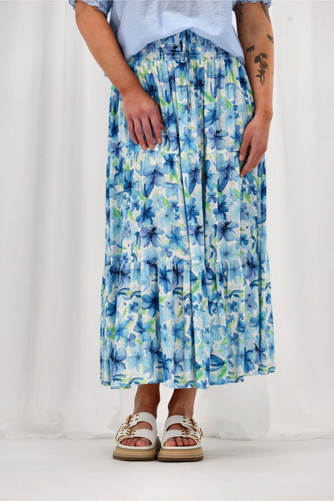 Sunday Boho Bella Skirt Blue