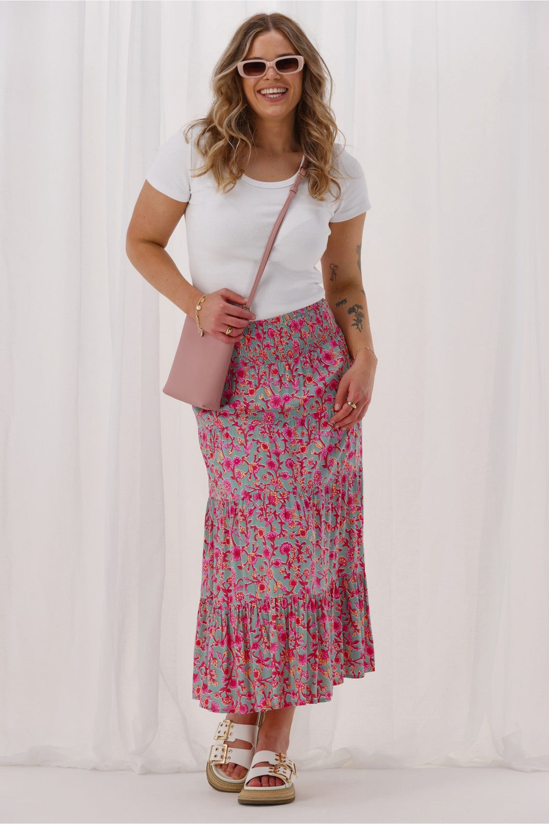 Sunday Boho Bonnie Skirt Print