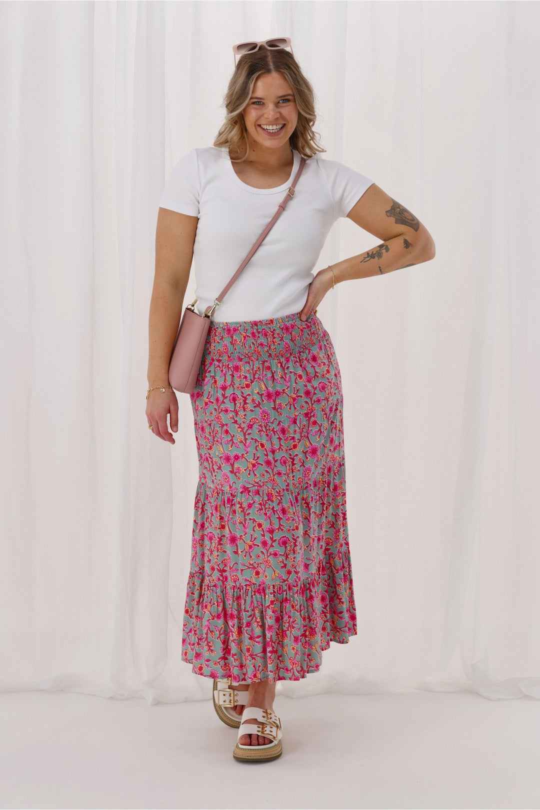Sunday Boho Bonnie Skirt Print