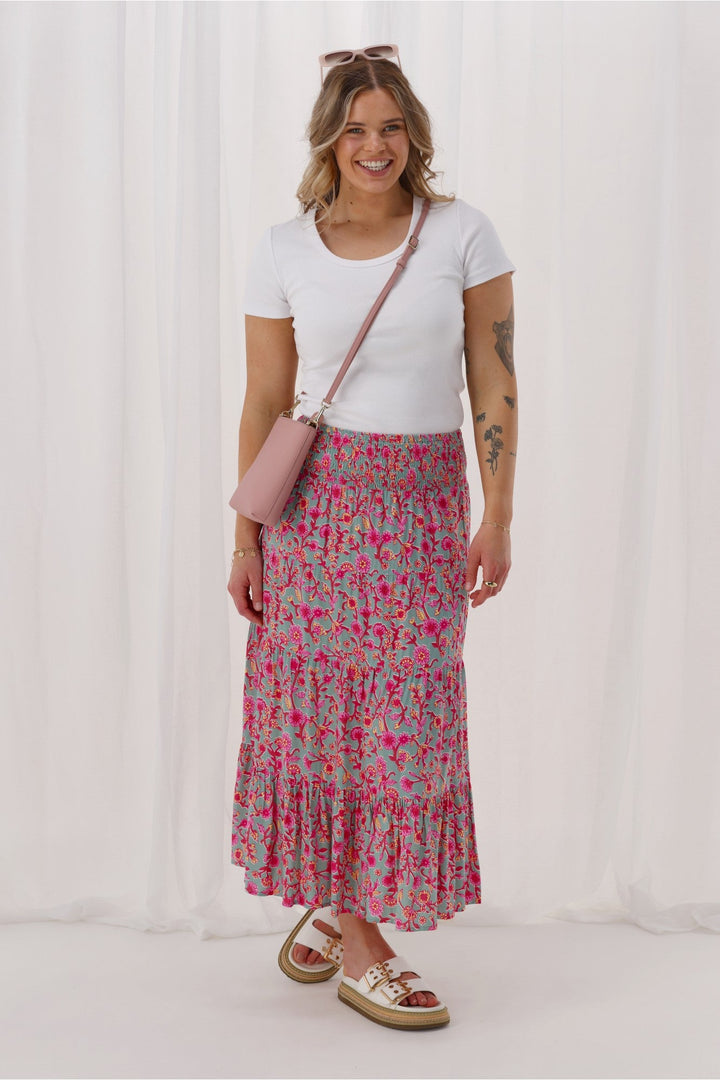 Sunday Boho Bonnie Skirt Print