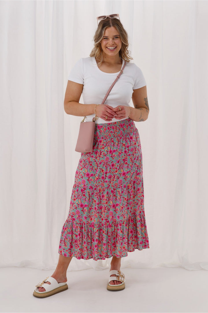 Sunday Boho Bonnie Skirt Print