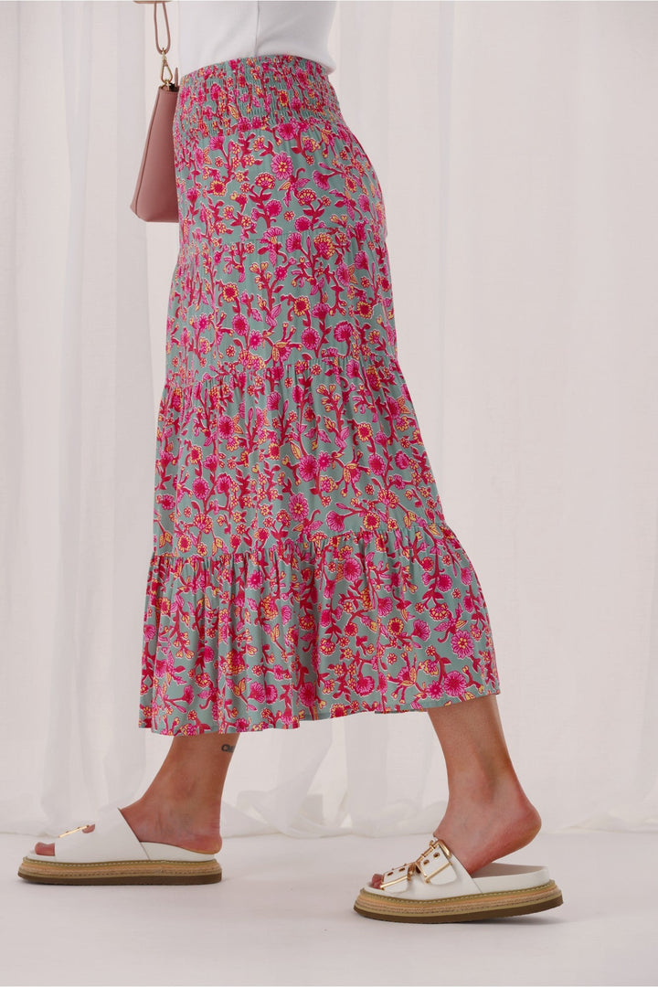 Sunday Boho Bonnie Skirt Print
