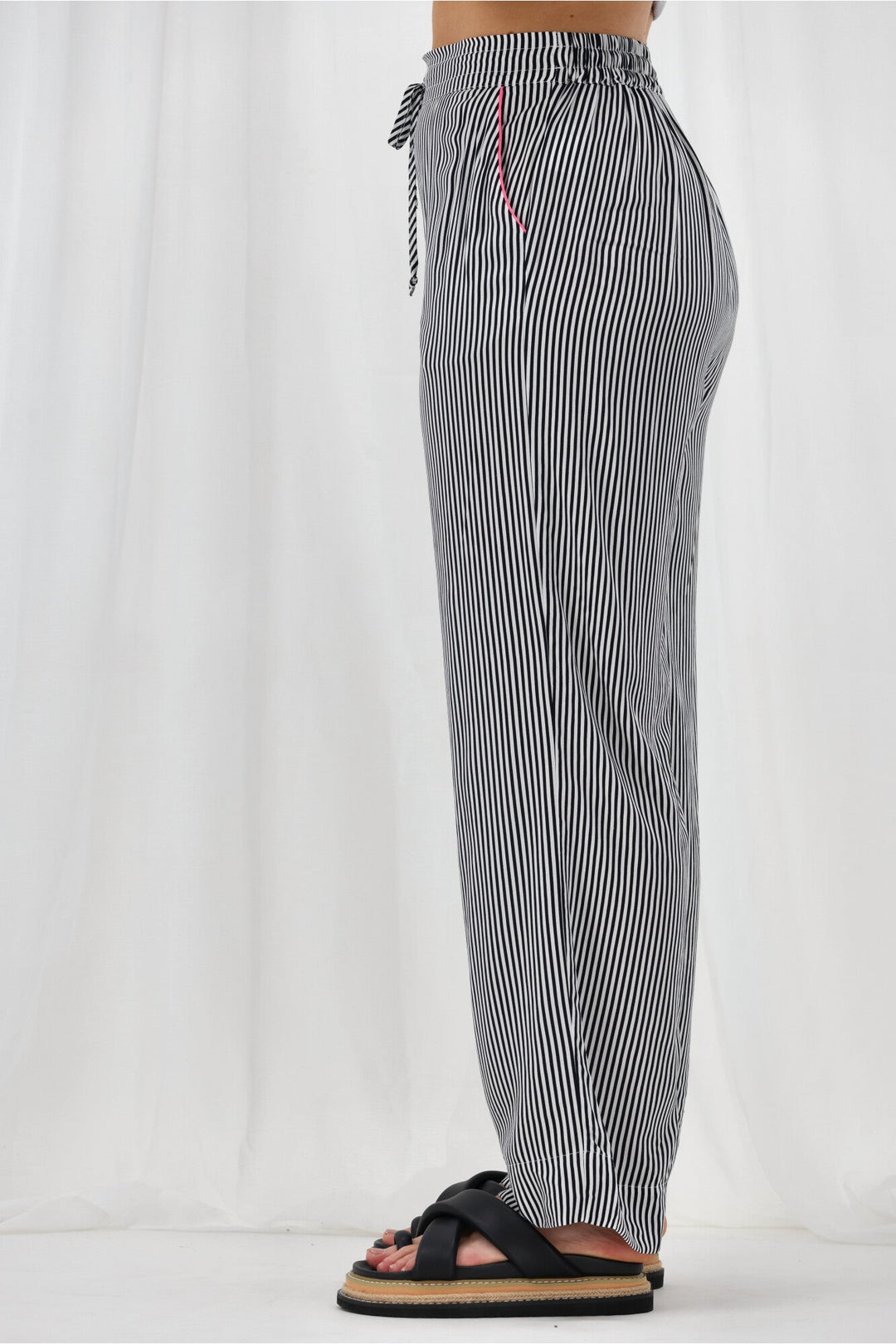 Sunday Boho Cedar Striped Pant Navy