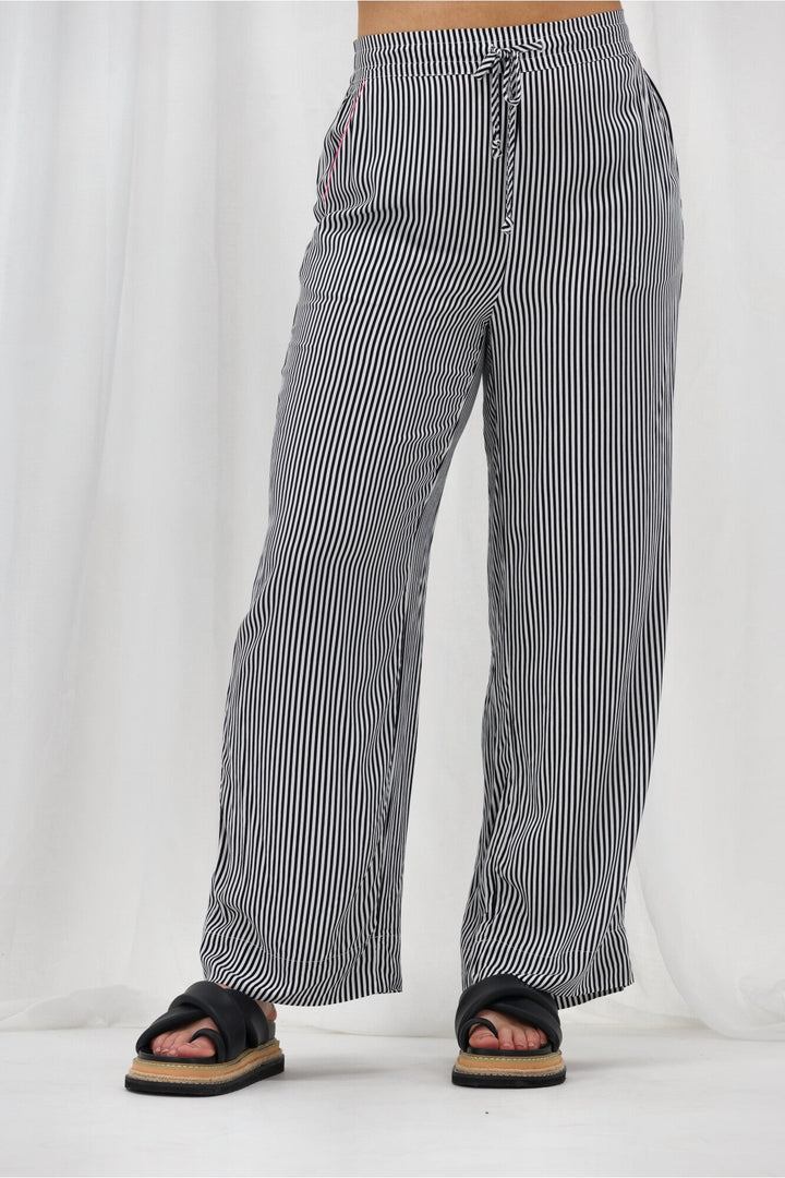 Sunday Boho Cedar Striped Pant Navy