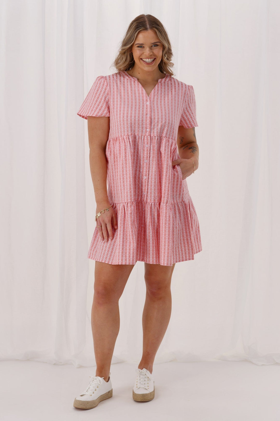 Sunday Boho Clara Dress Pink