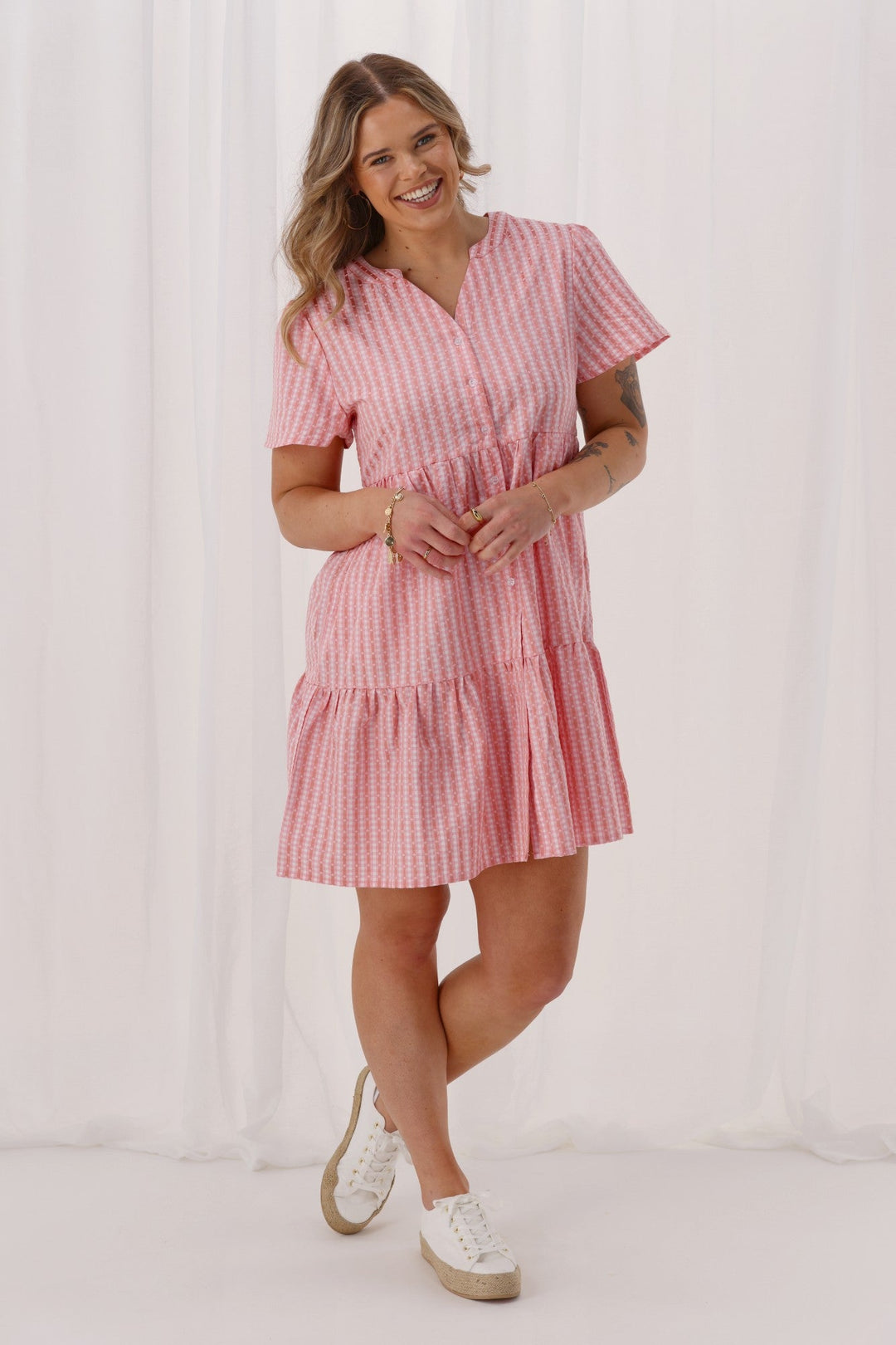Sunday Boho Clara Dress Pink