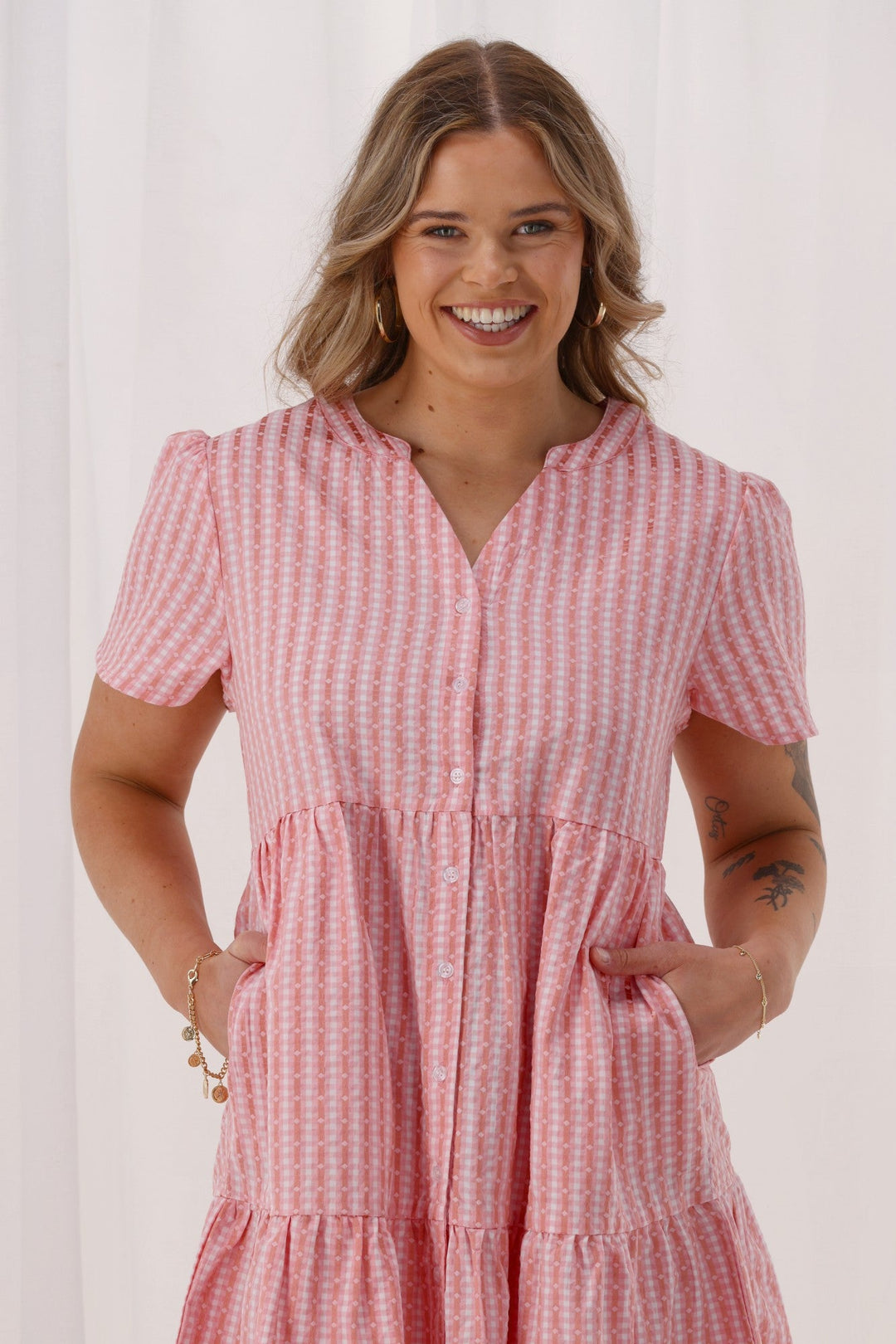 Sunday Boho Clara Dress Pink