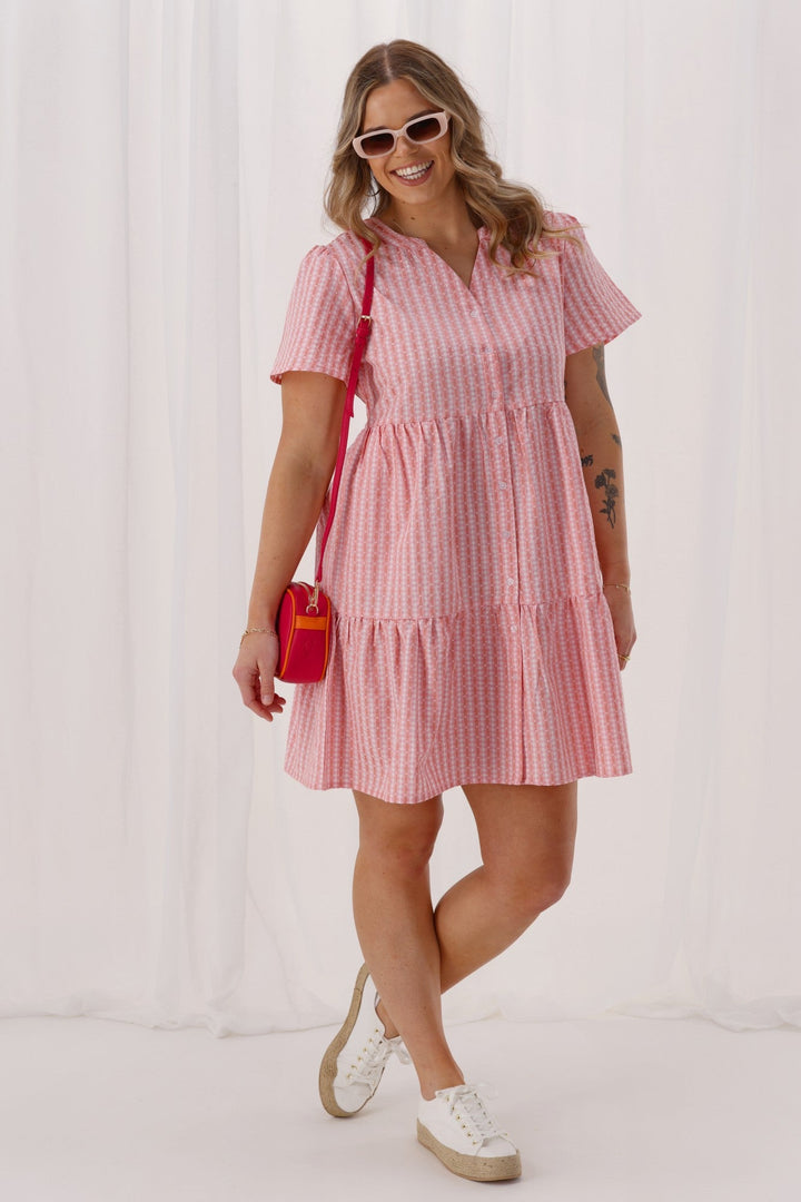 Sunday Boho Clara Dress Pink