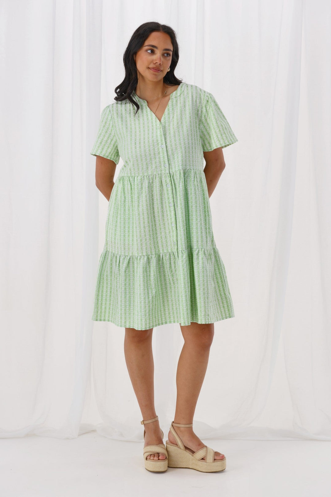 Sunday Boho Clara Dress Sage
