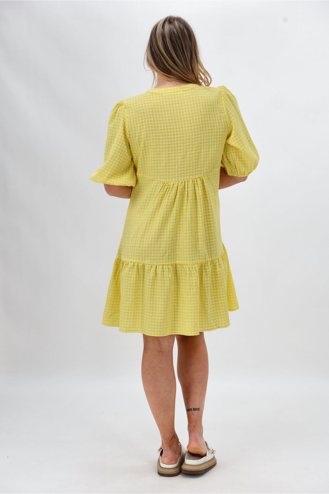 Sunday Boho Eliza Dress Yellow