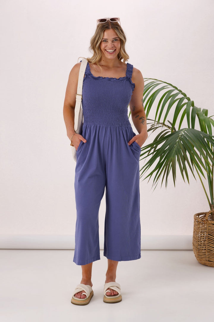 Sunday Boho Everyday Playsuit Blue