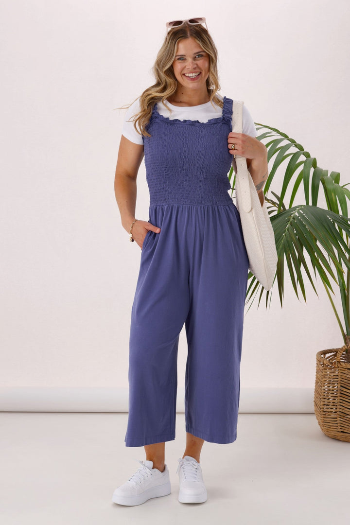 Sunday Boho Everyday Playsuit Blue