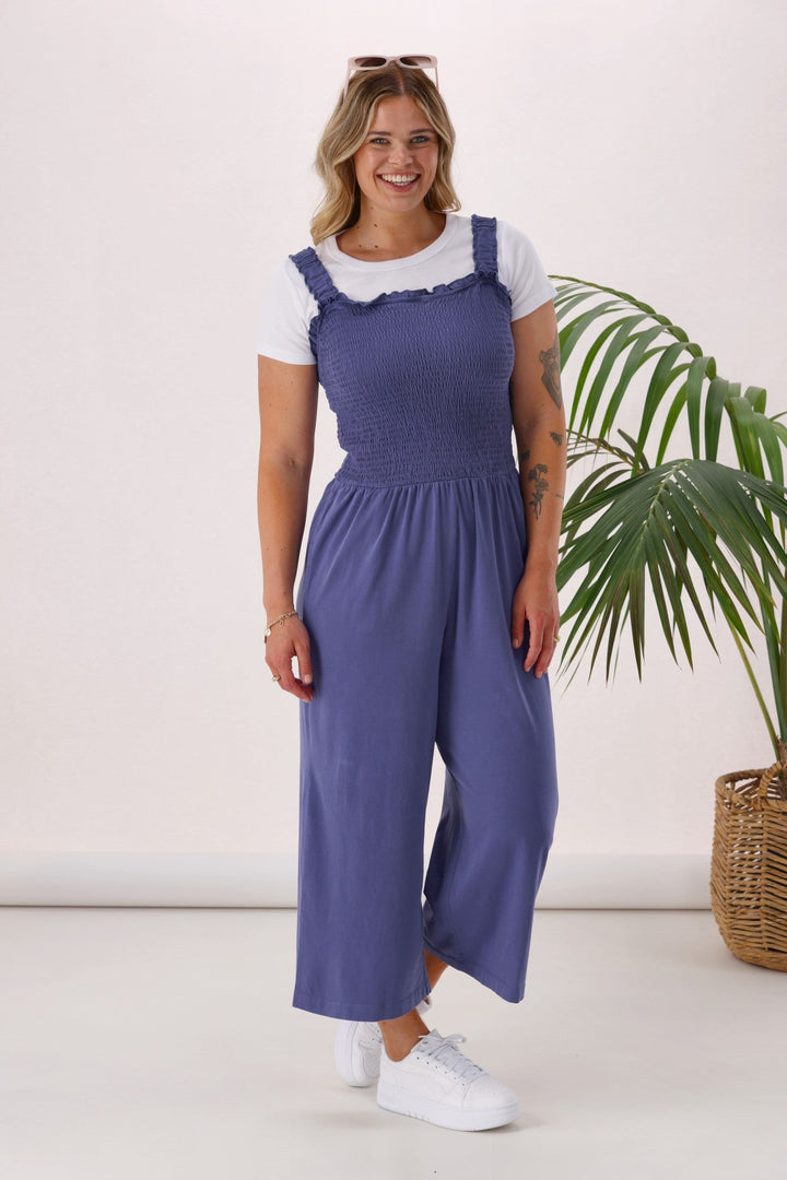 Sunday Boho Everyday Playsuit Blue