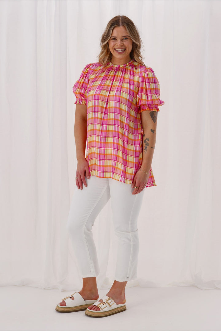 Sunday Boho Farrah Blouse Print