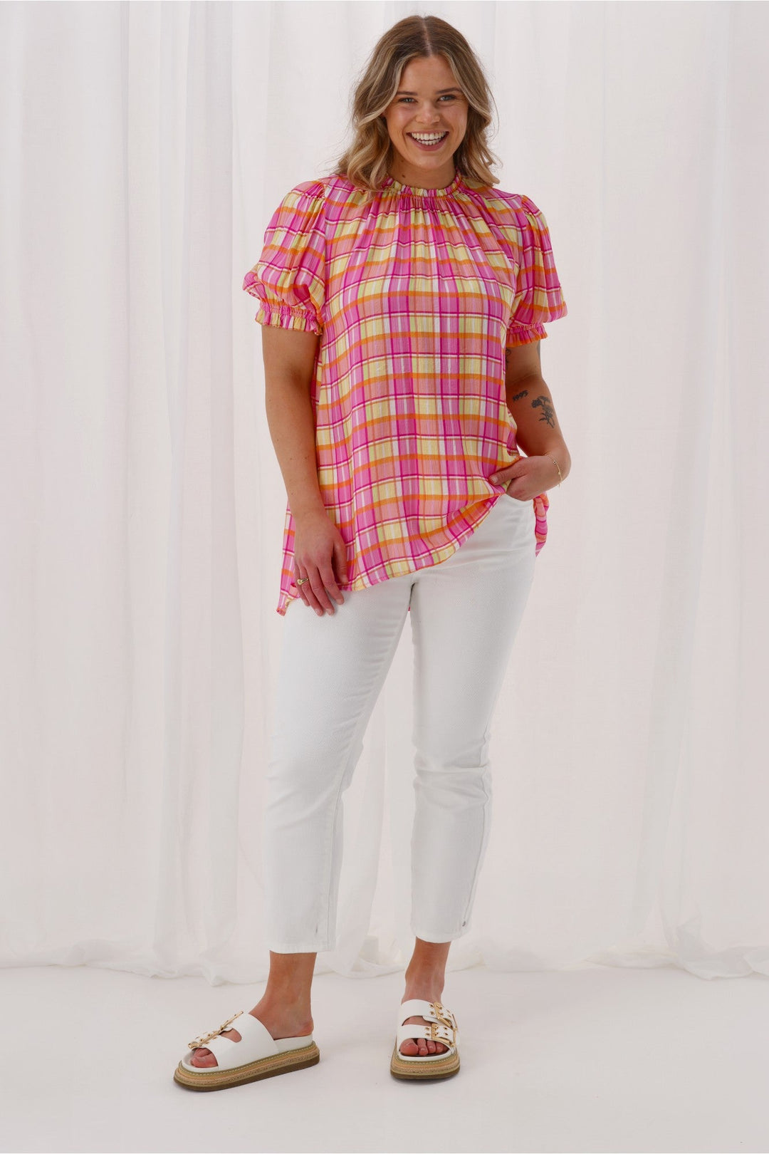 Sunday Boho Farrah Blouse Print