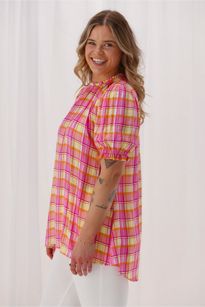 Sunday Boho Farrah Blouse Print