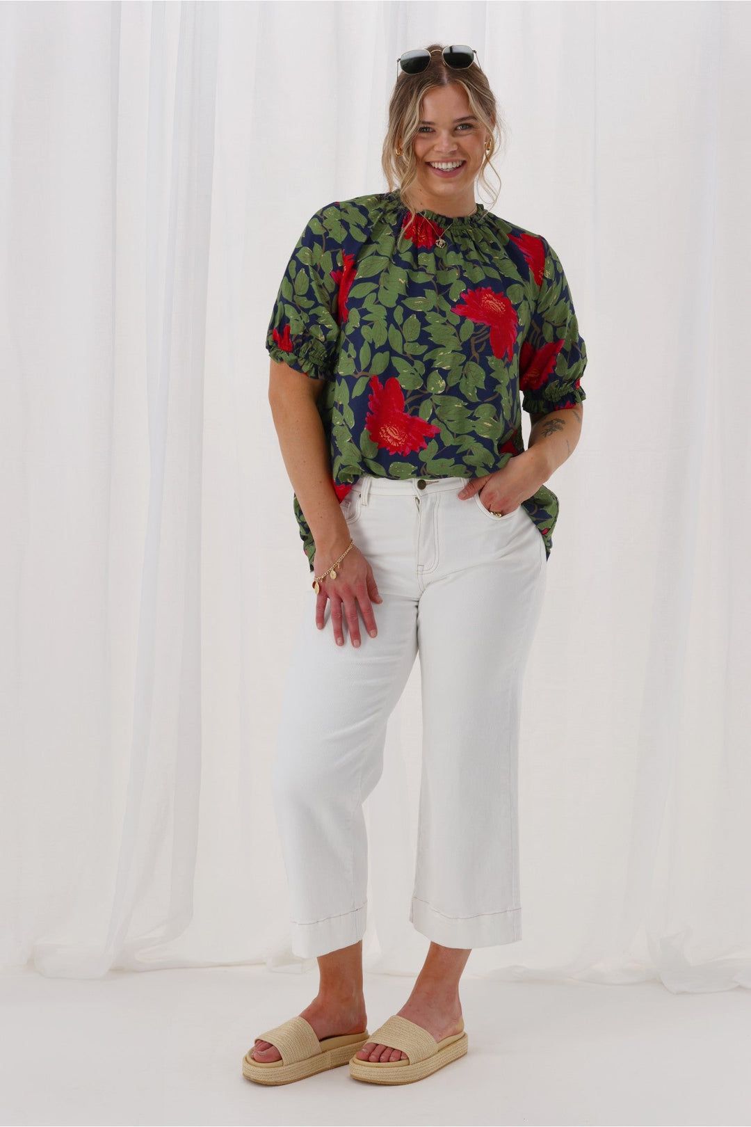 Sunday Boho Hannah Top Print