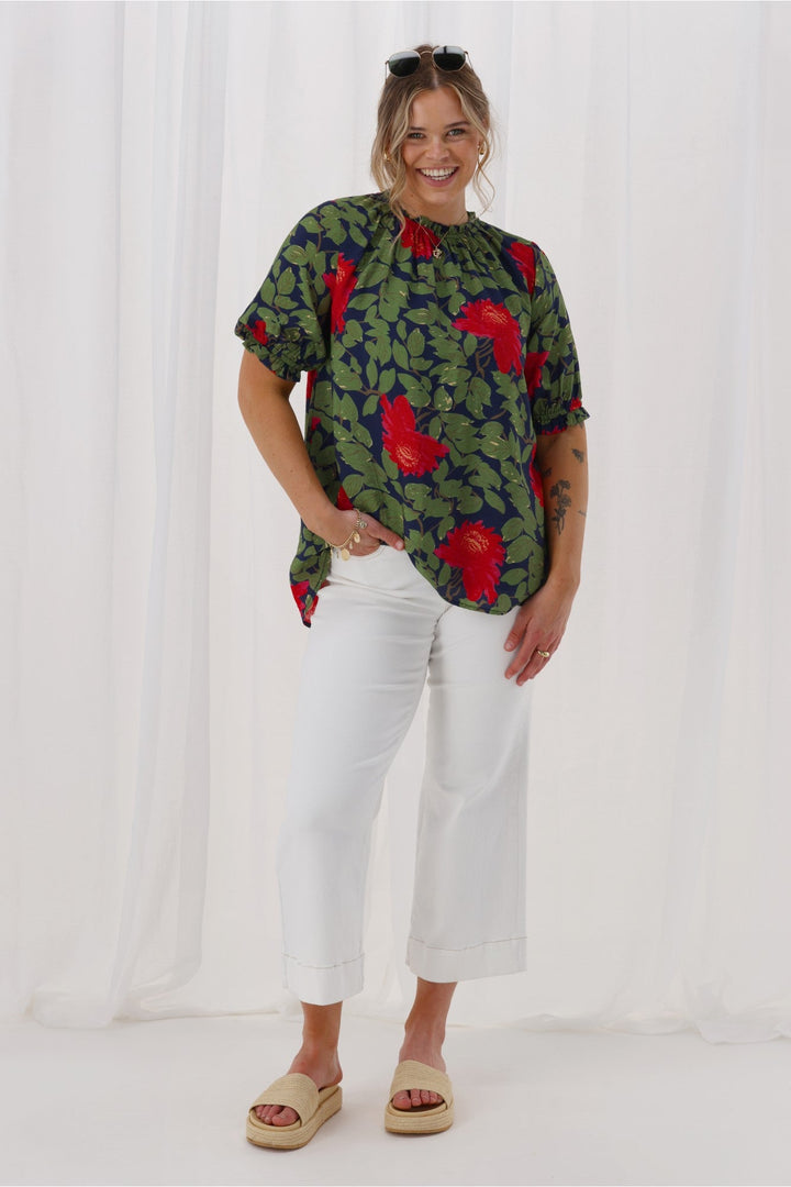 Sunday Boho Hannah Top Print