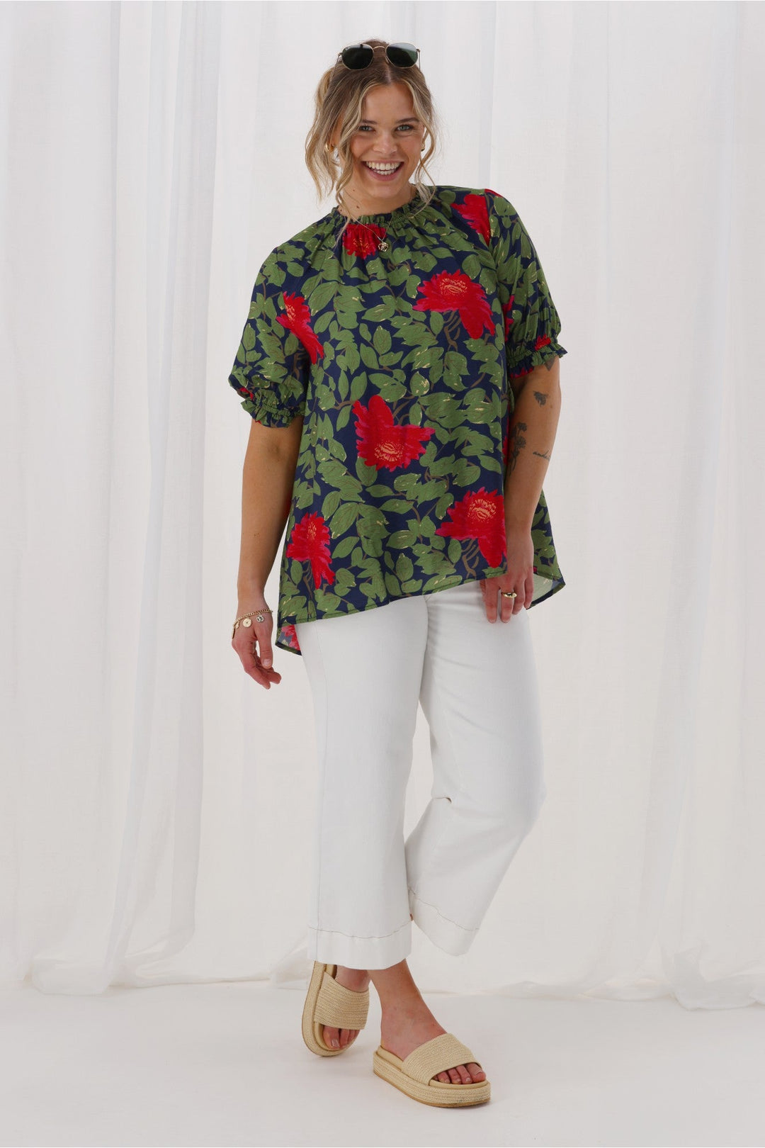 Sunday Boho Hannah Top Print