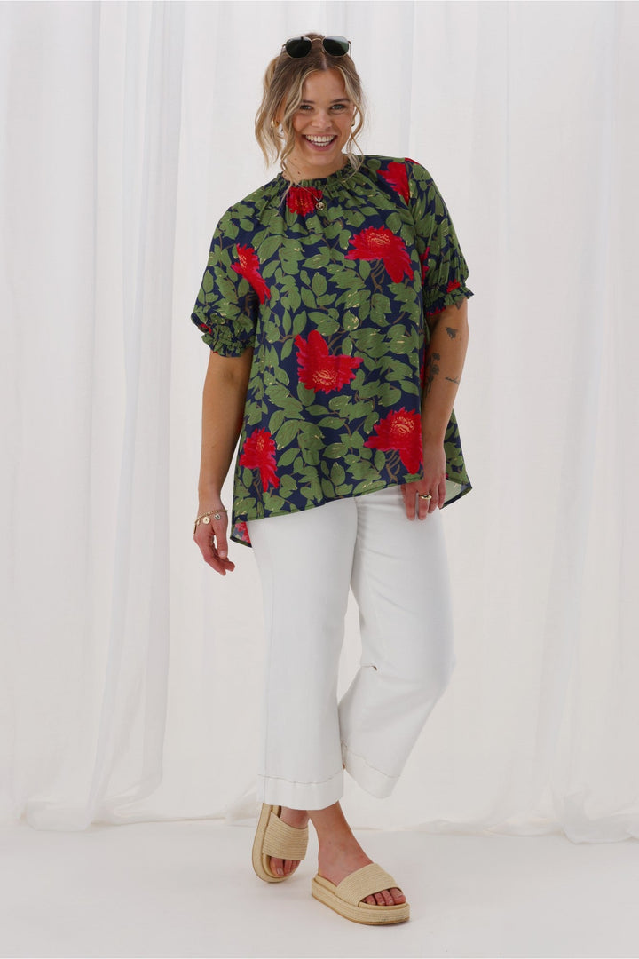 Sunday Boho Hannah Top Print