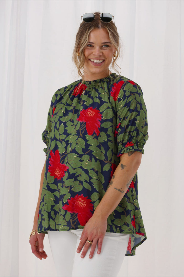 Sunday Boho Hannah Top Print