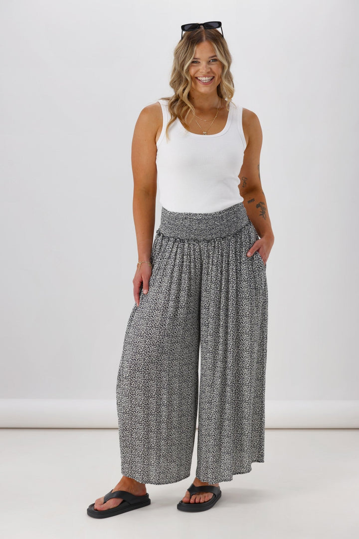 Sunday Boho India Pant Leopard Print