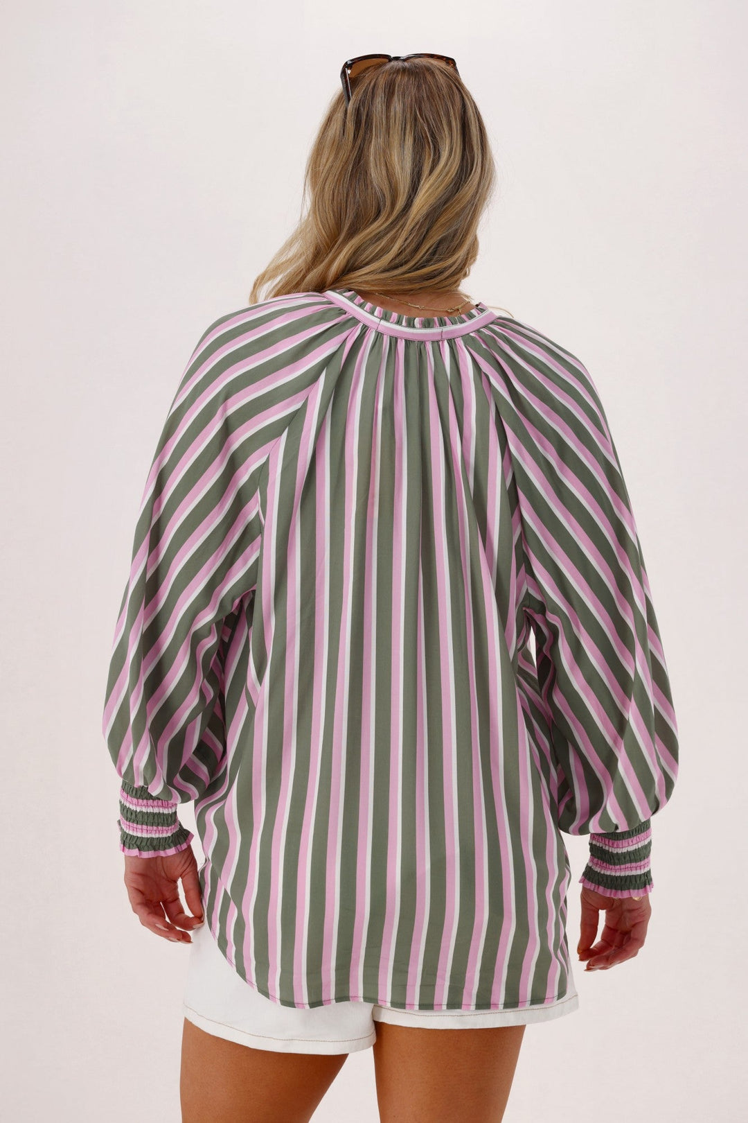 Sunday Boho Marnie Striped Blouse