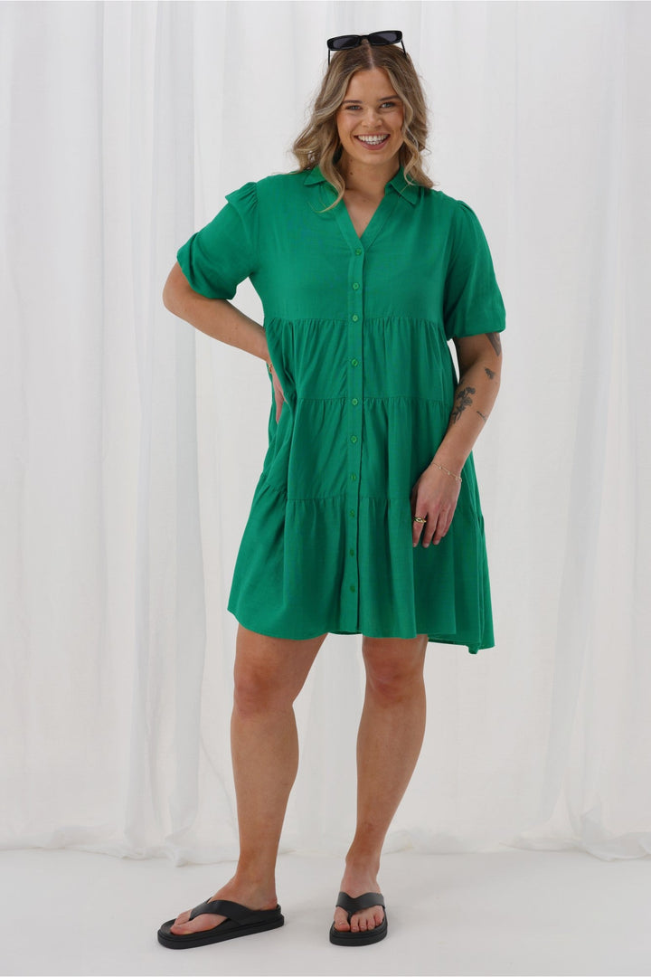 Sunday Boho Nina Dress Green
