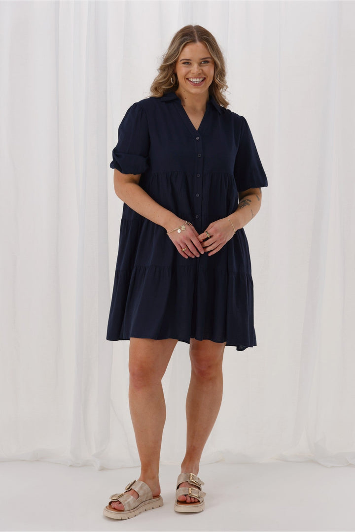 Sunday Boho Nina Dress Navy