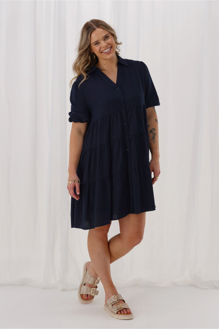 Sunday Boho Nina Dress Navy
