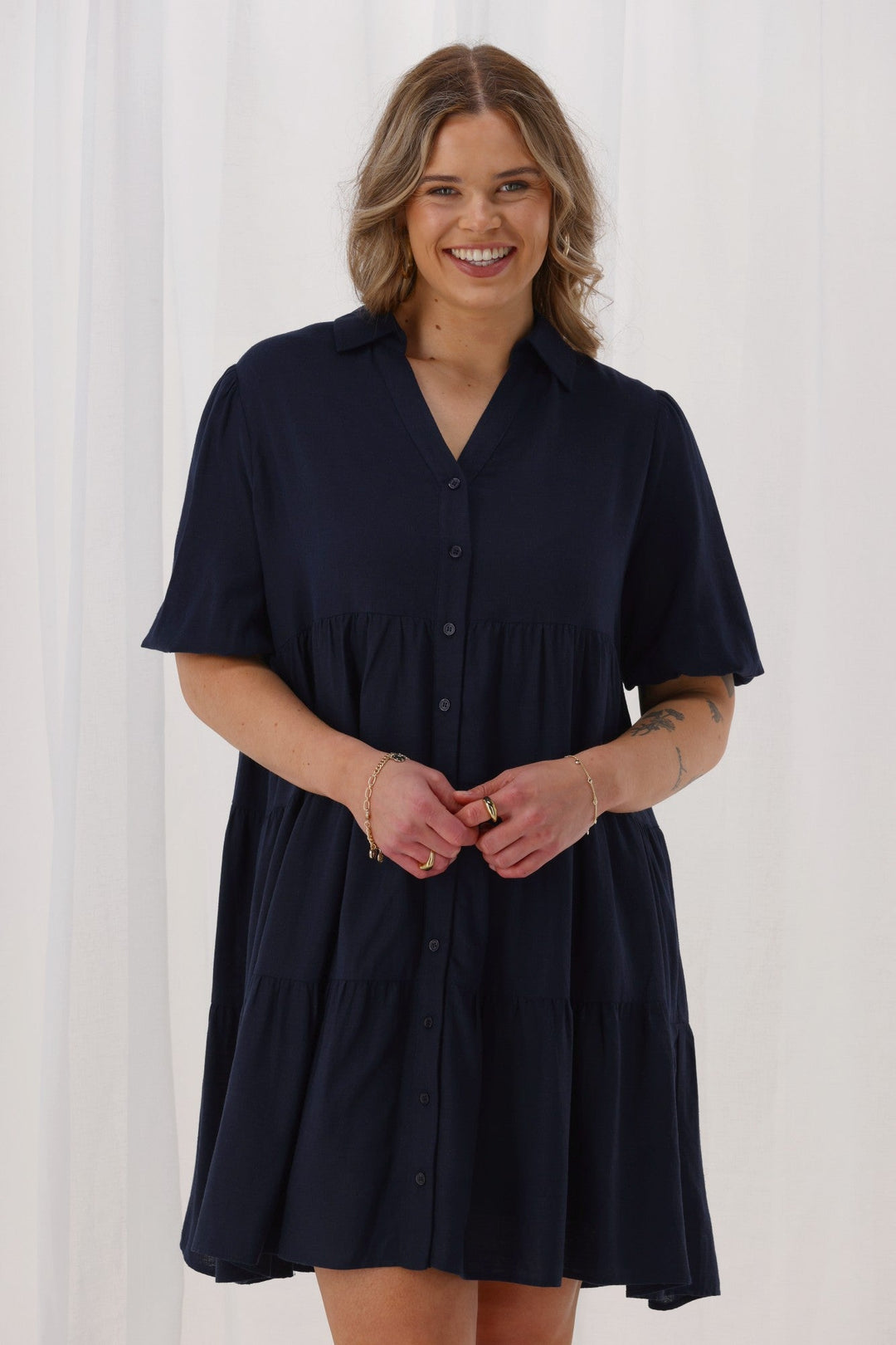 Sunday Boho Nina Dress Navy