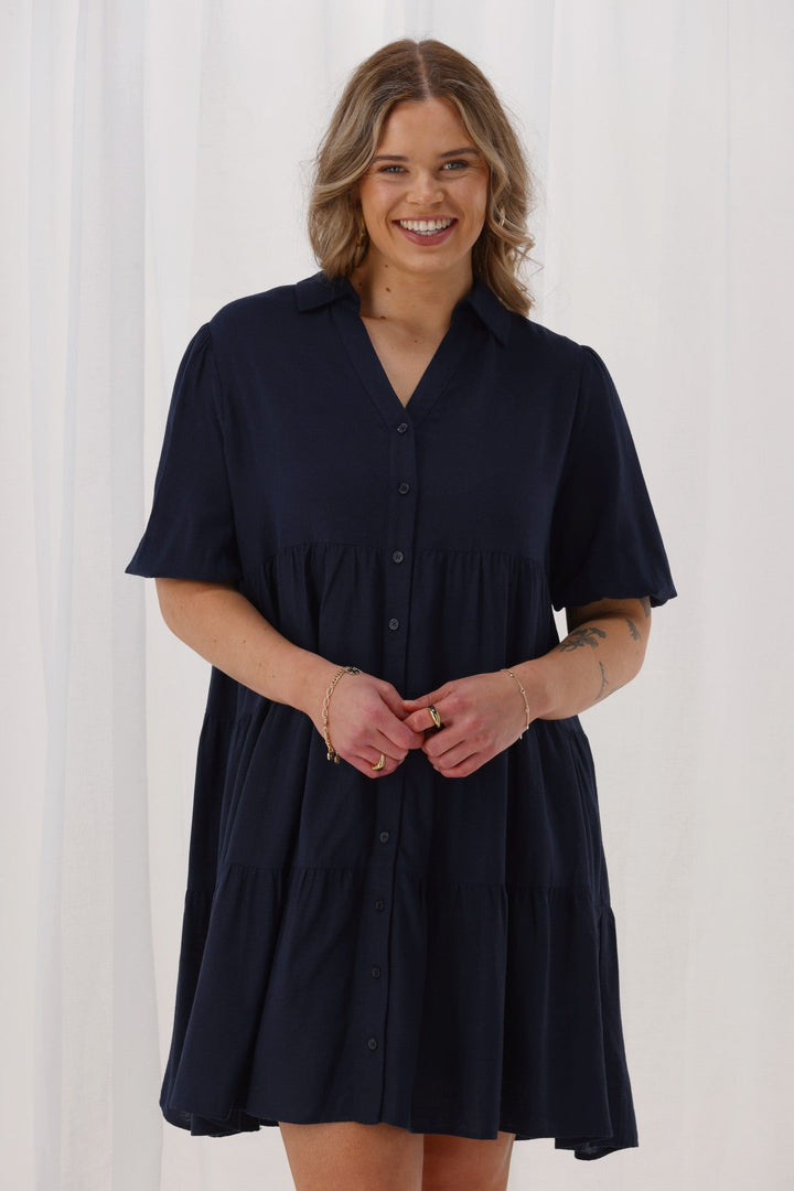 Sunday Boho Nina Dress Navy