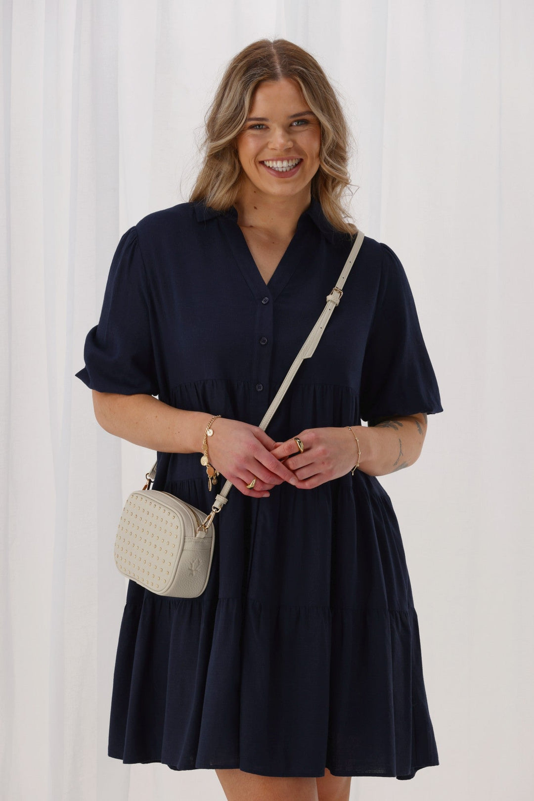Sunday Boho Nina Dress Navy