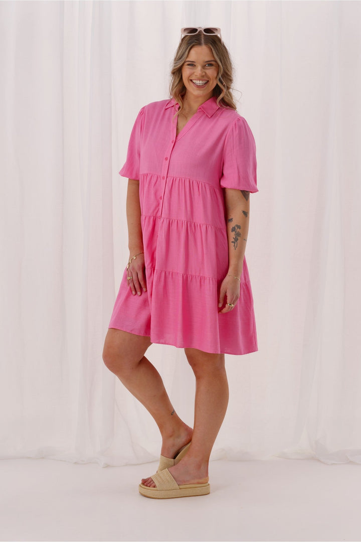 Sunday Boho Nina Dress Pink