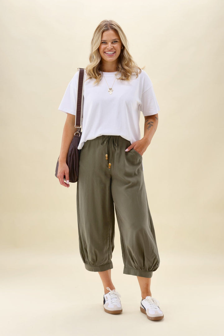 Sunday Boho Rhii Pant Khaki