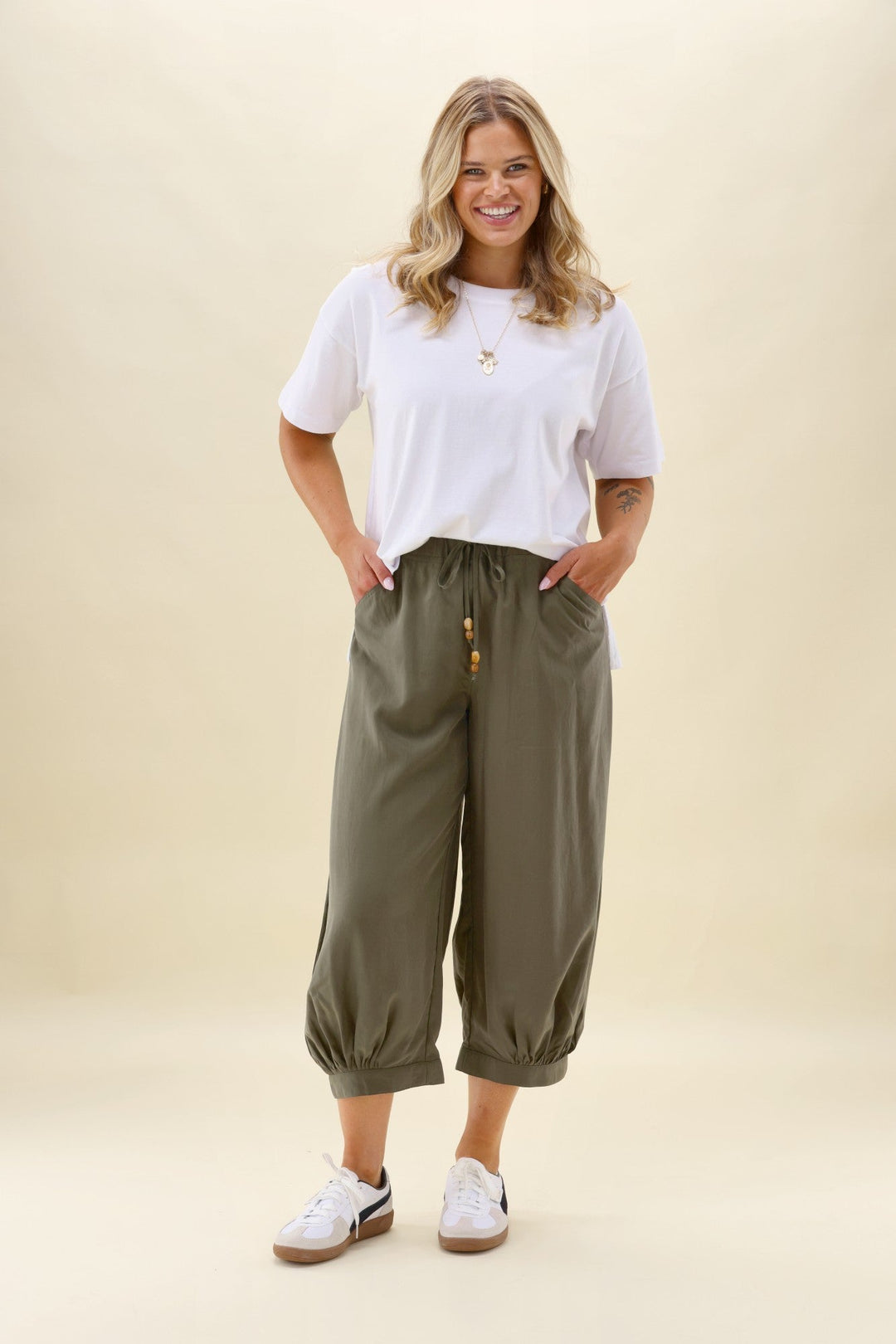 Sunday Boho Rhii Pant Khaki