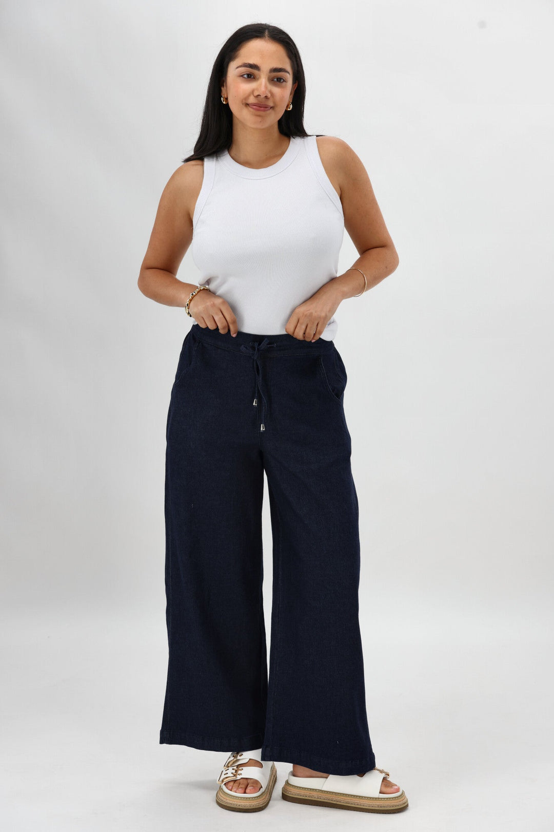 Sunday Boho Zack Wide Leg Jean Denim