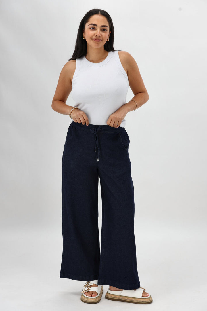 Sunday Boho Zack Wide Leg Jean Denim