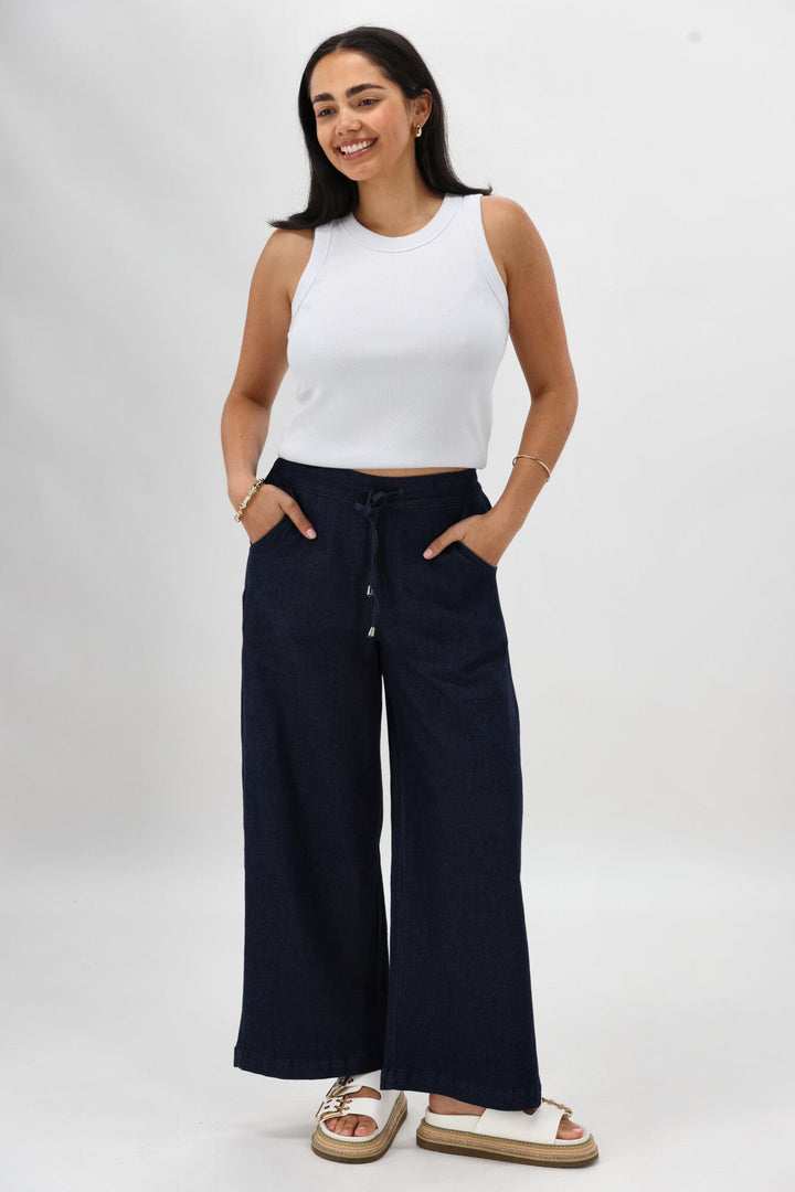 Sunday Boho Zack Wide Leg Jean Denim