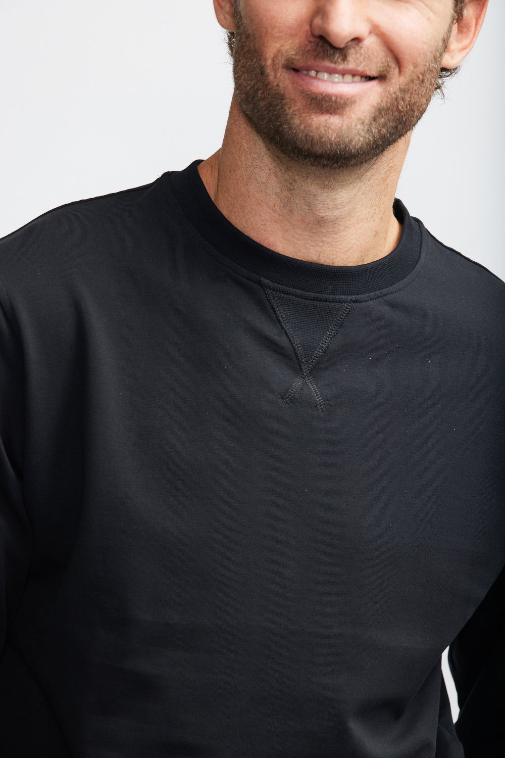 Easy Mondays Crew Neck Sweatshirt Black