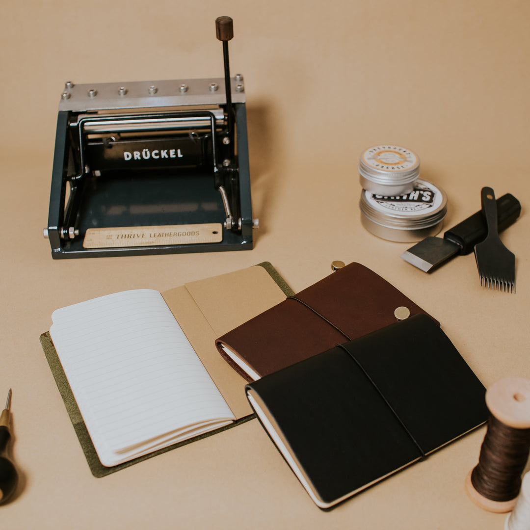 Thrive Leathergoods Full-grain Leather Notebook Cover