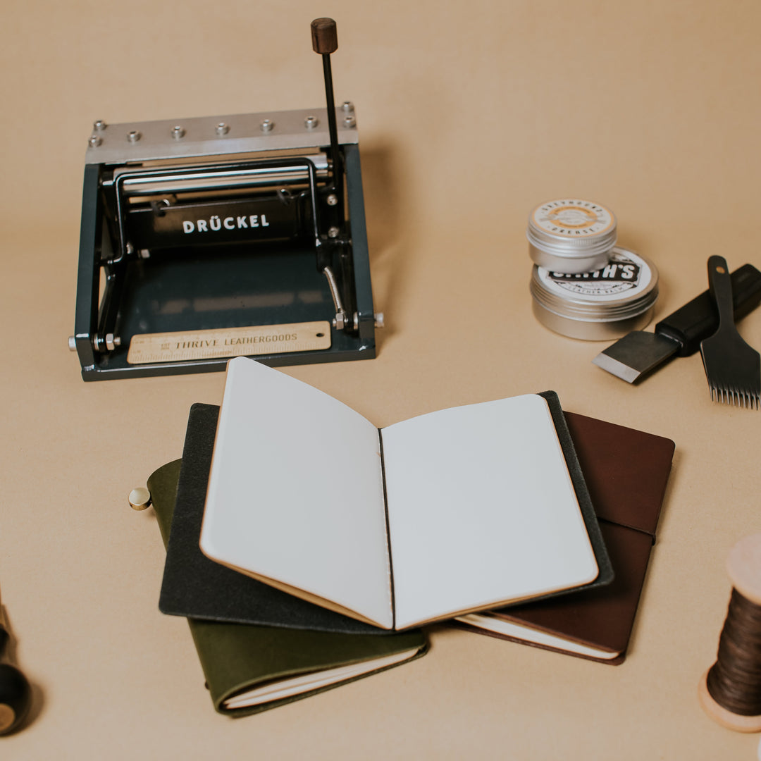 Thrive Leathergoods Full-grain Leather Notebook Cover