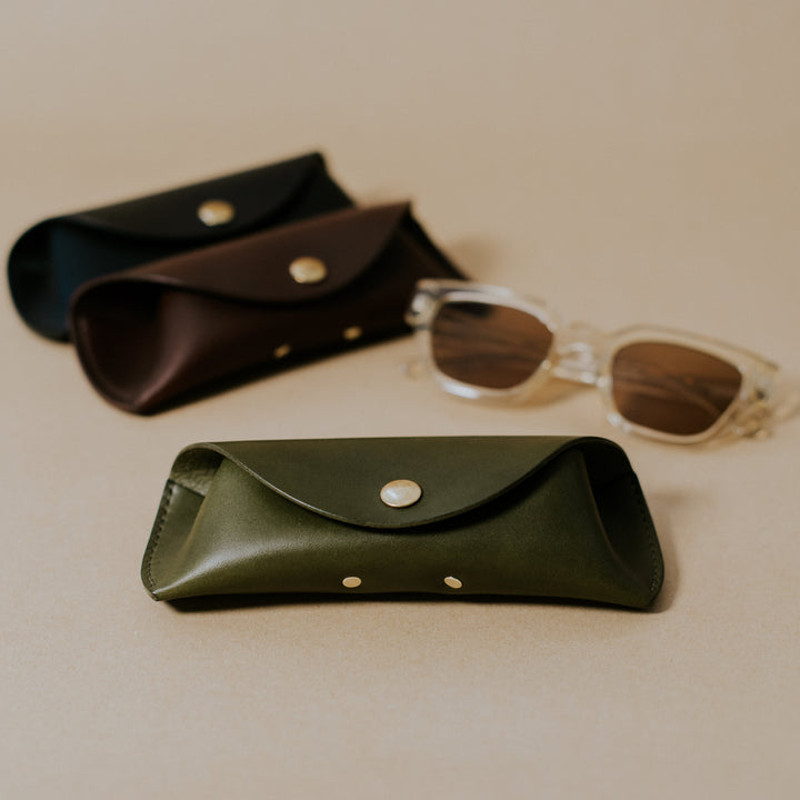 Thrive Leathergoods Full-grain Leather Glasses Case