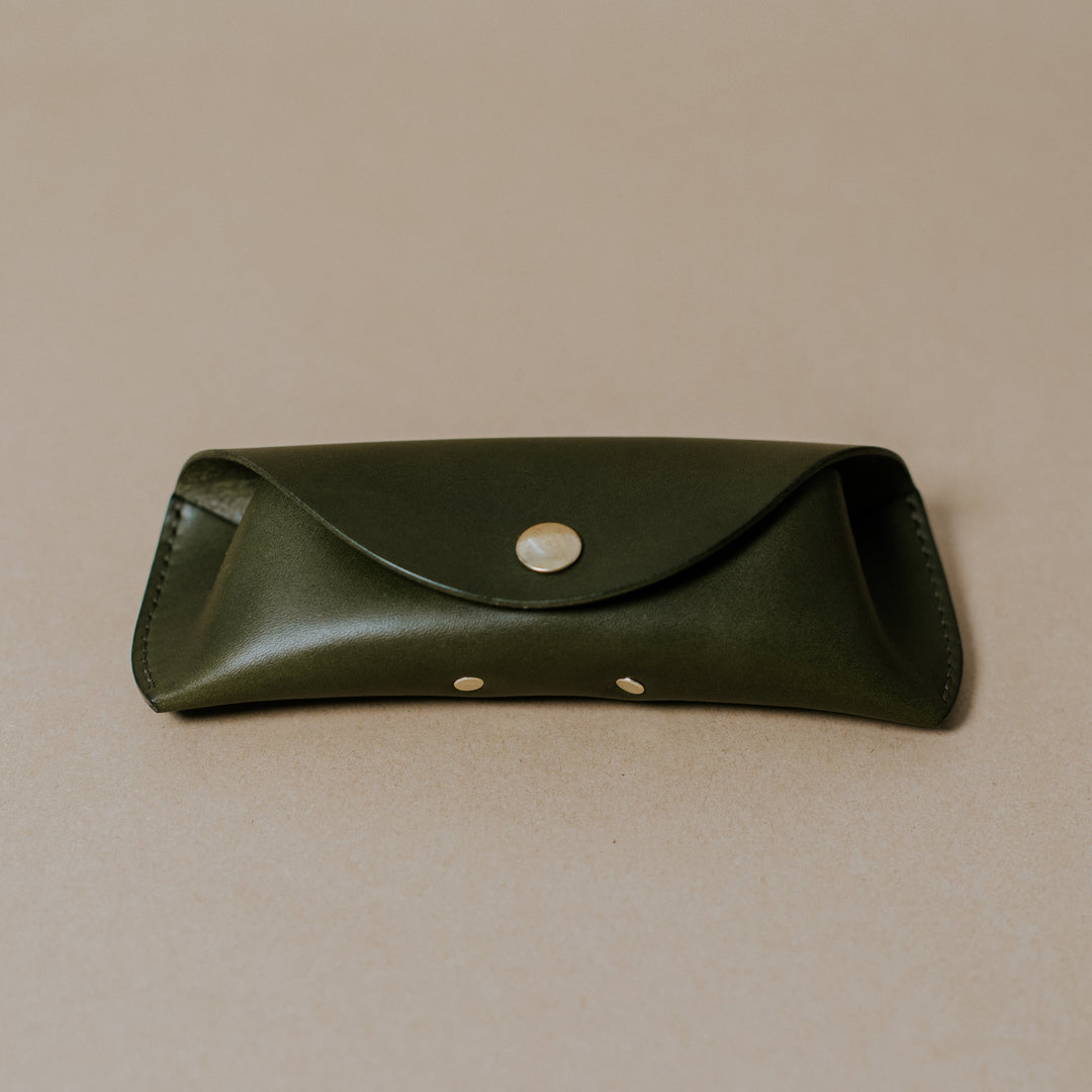Thrive Leathergoods Full-grain Leather Glasses Case