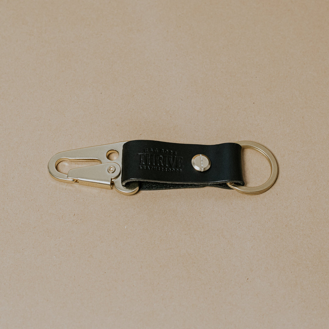 Thrive Leathergoods Key Chain With Snap